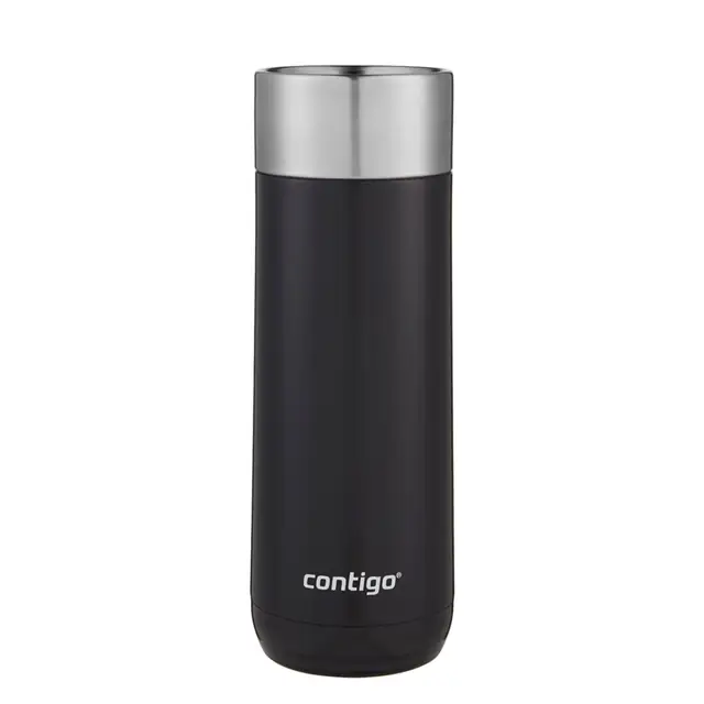 Contigo Luxe Autoseal Paslanmaz Çelik Termos Mug 470 ml Siyah