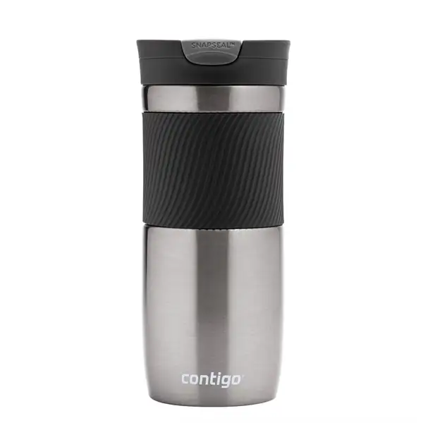 Contigo Byron Snapseal Çelik Termos Bardak 470ml Koyu Gri