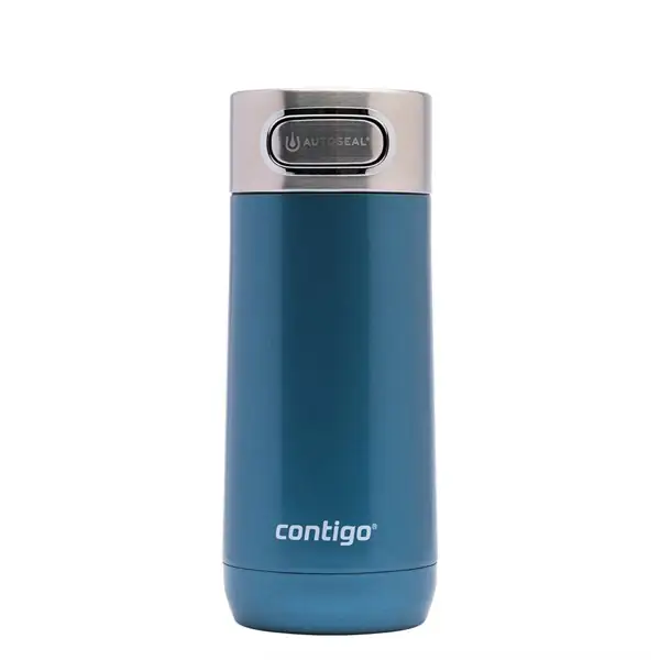 Contigo Luxe Paslanmaz Çelik Termos Mug Autoseal 360ml Mavi