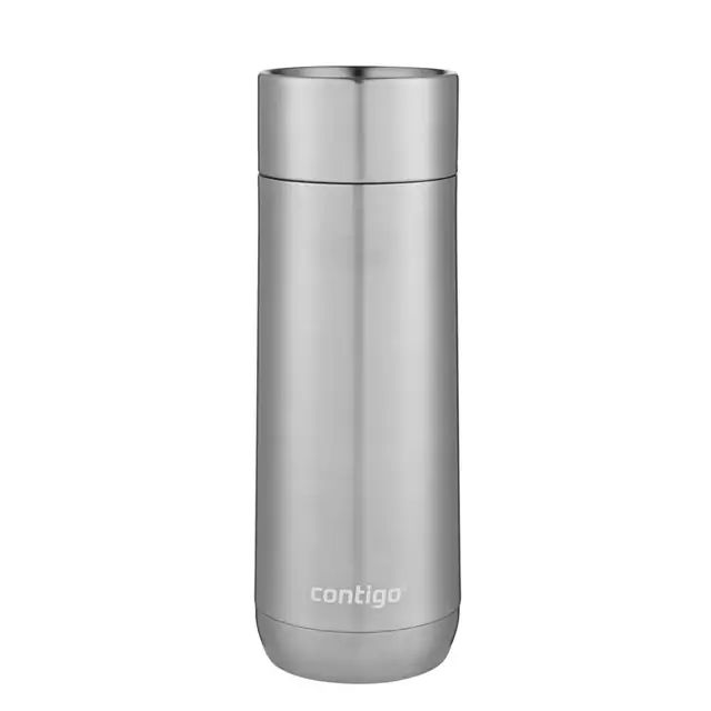 Contigo Luxe Paslanmaz Çelik Autoseal Termos Mug 470ml Gri
