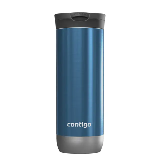 Contigo Huron Pro SnapSeal Lacivert Çelik Termos Bardak 590 ml