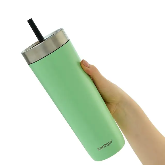 Contigo Spillproof Tumbler Çelik Bardak 720ml Yeşil