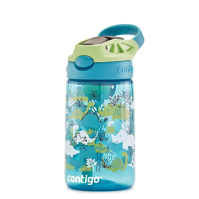 Contigo Gizmo Flip Pro Dinos Tritan Çocuk Suluğu 420 ml - Yeşil