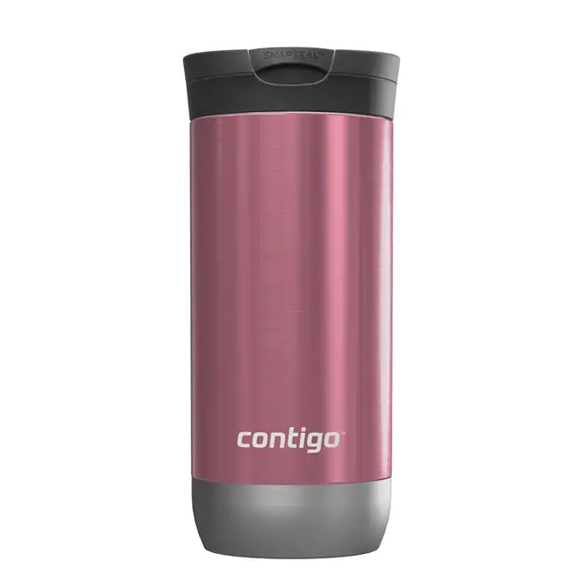 Contigo Huron Pro Snapseal Çelik Termos Bardak 470 ml Pembe