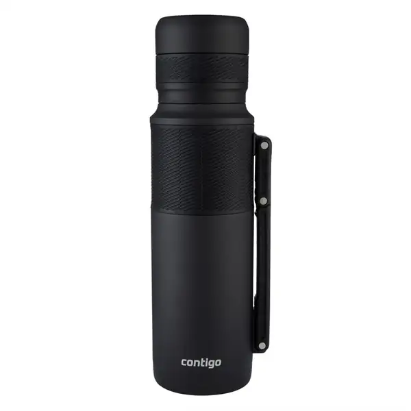 Contigo Thermal Bardaklı Çelik Termos 1.2 LT Siyah