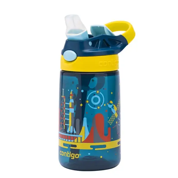Contigo Gizmo Flip Uzay Tritan Çocuk Suluğu 420 ml - Mavi