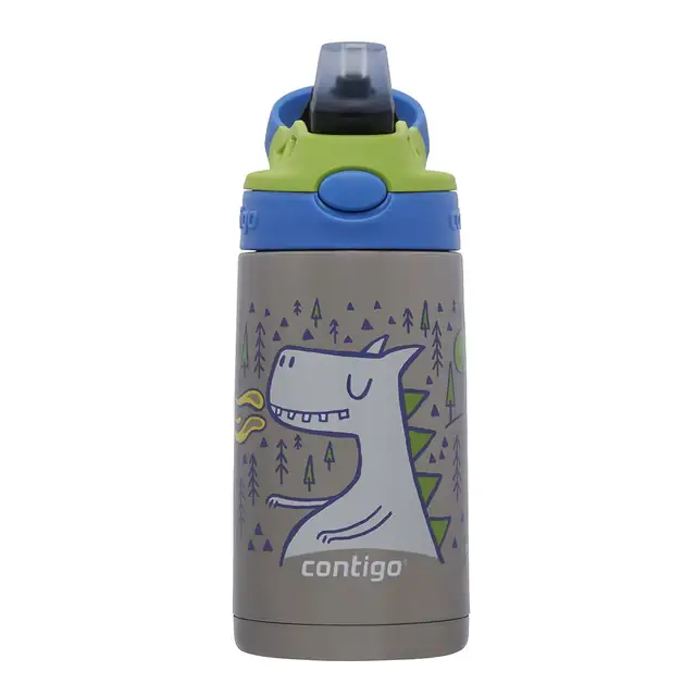 Contigo Gizmo Dragon Çelik Çocuk Suluğu 380ML Mavi
