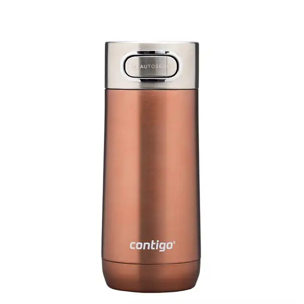 Contigo Luxe Autoseal Paslanmaz Çelik Termos Mug 360 ml Kahverengi