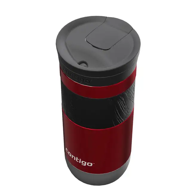 Contigo Byron Pro Snapseal Çelik Termos Bardak 470ml Kırmızı
