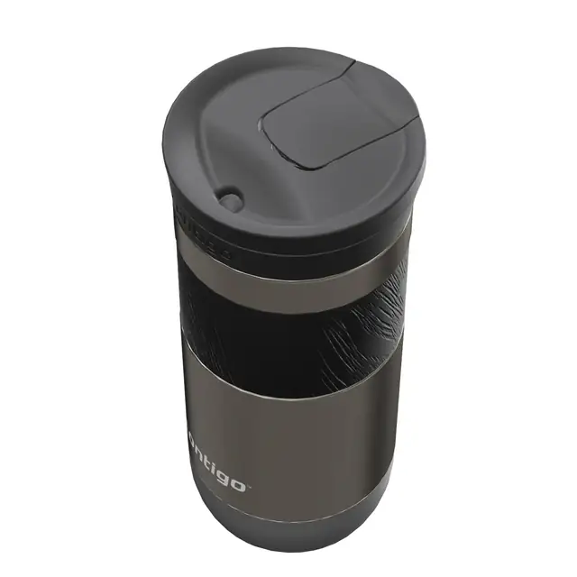 Contigo Byron Pro Snapseal Çelik Termos Bardak 470ml Koyu Gri