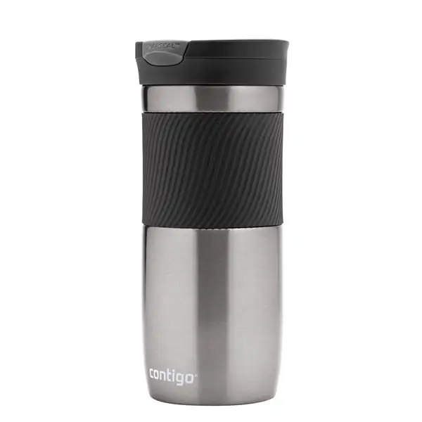 Contigo Byron Snapseal Çelik Termos Bardak 470ml Koyu Gri