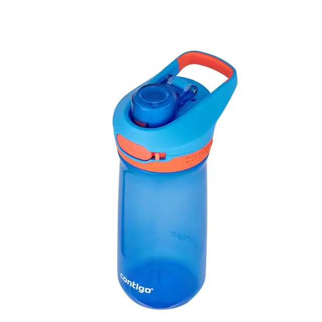 Contigo Jessie Tritan Autopop Düğmeli Çocuk Suluğu 420 ml - Mavi