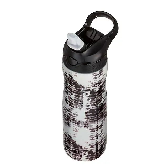 Contigo Ashland Chill Çelik Su Matarası Tek El Bas İç 590ml Gri