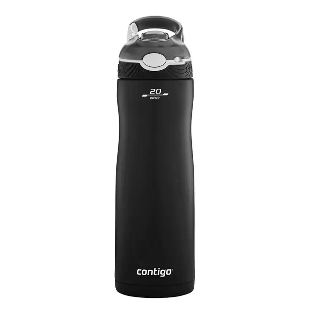 Contigo Ashland Chill Çelik Su Matarası 590ml - Siyah