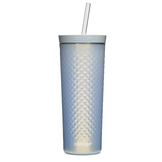 Contigo Autoclose Pipetli Tritan Tumbler Bardak 590ML Şeffaf