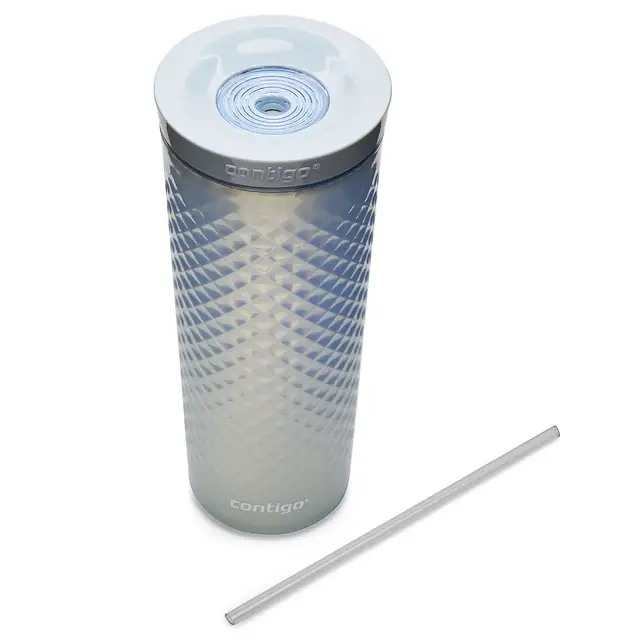 Contigo Autoclose Pipetli Tritan Tumbler Bardak 590ML Şeffaf