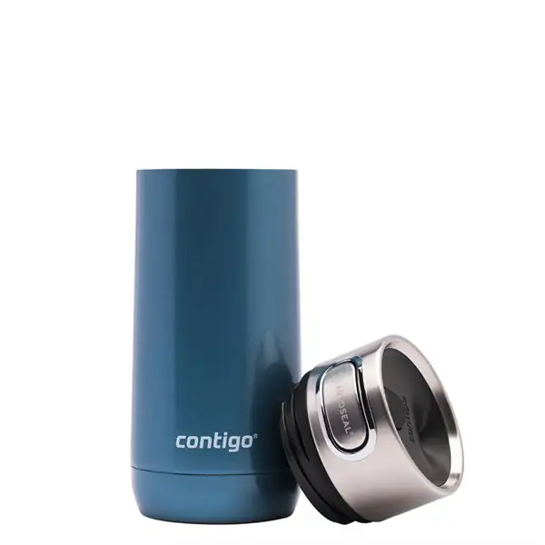Contigo Luxe Paslanmaz Çelik Termos Mug Autoseal 360ml Mavi