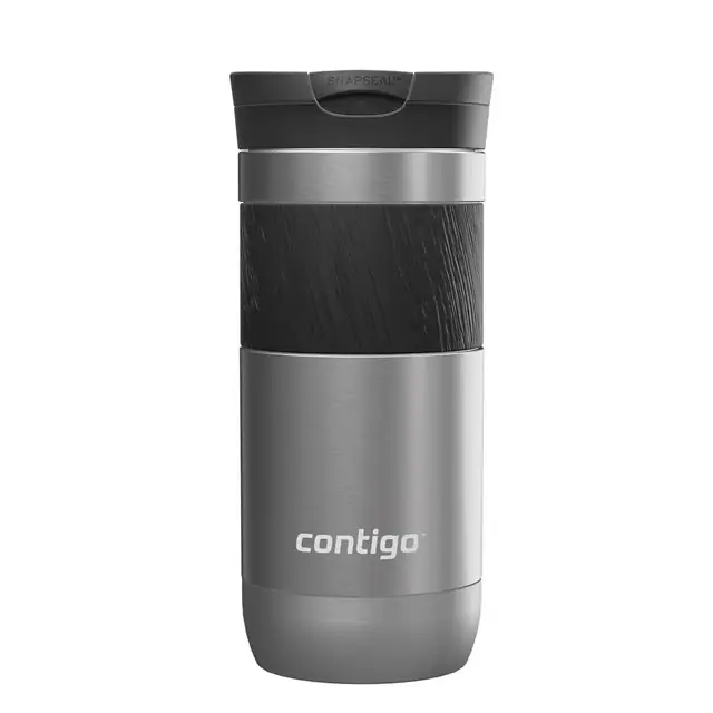 Contigo Byron Pro Snapseal Çelik Termos Bardak 470ml Gri