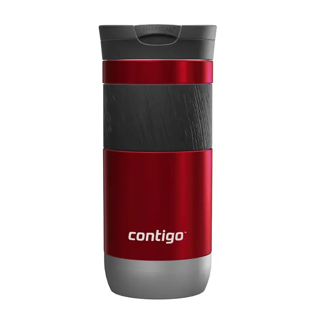 Contigo Byron Pro Snapseal Çelik Termos Bardak 470ml Kırmızı