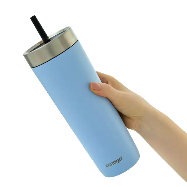 Contigo Spillproof Tumbler Çelik Bardak 720ml Mavi