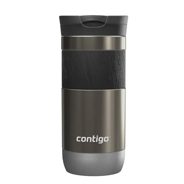 Contigo Byron Pro Snapseal Çelik Termos Bardak 470ml Koyu Gri