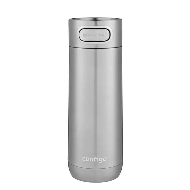 Contigo Luxe Paslanmaz Çelik Autoseal Termos Mug 470ml Gri