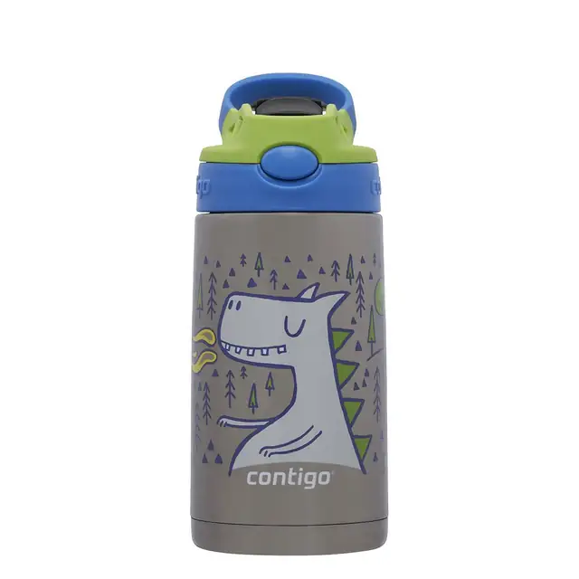 Contigo Gizmo Dragon Çelik Çocuk Suluğu 380ML Mavi