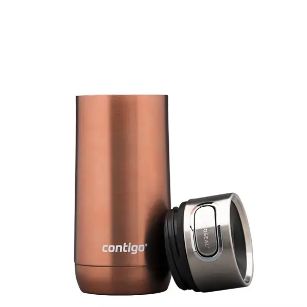 Contigo Luxe Autoseal Paslanmaz Çelik Termos Mug 360 ml Kahverengi