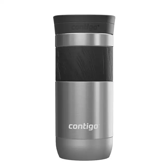 Contigo Byron Pro Snapseal Çelik Termos Bardak 470ml Gri