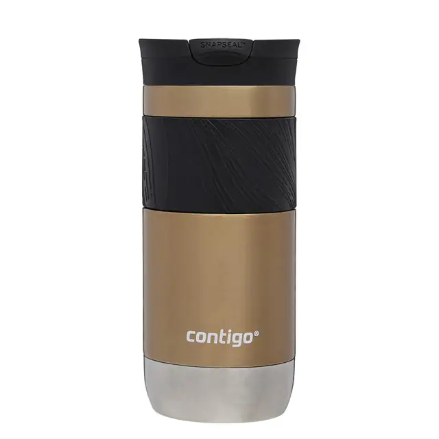 Contigo Byron Pro Snapseal Çelik Termos Bardak 470ml Karamel