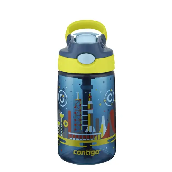Contigo Gizmo Flip Uzay Tritan Çocuk Suluğu 420 ml - Mavi